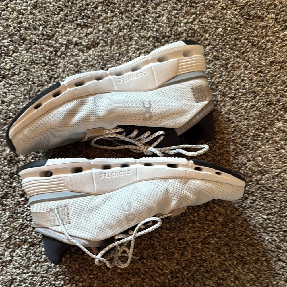 On Running White and Black Athletic Shoes Performance - Picture 4 of 6